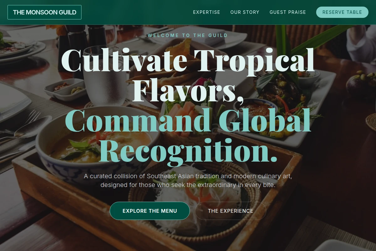 Tropics Asian Fusion Food