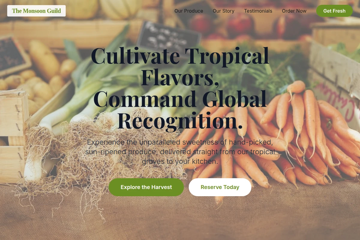 Cultivate Fresh Produce