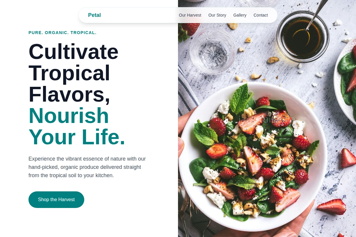 Petal Organic Food