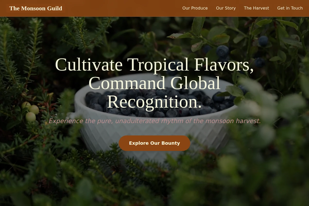 Artisan Organic Food