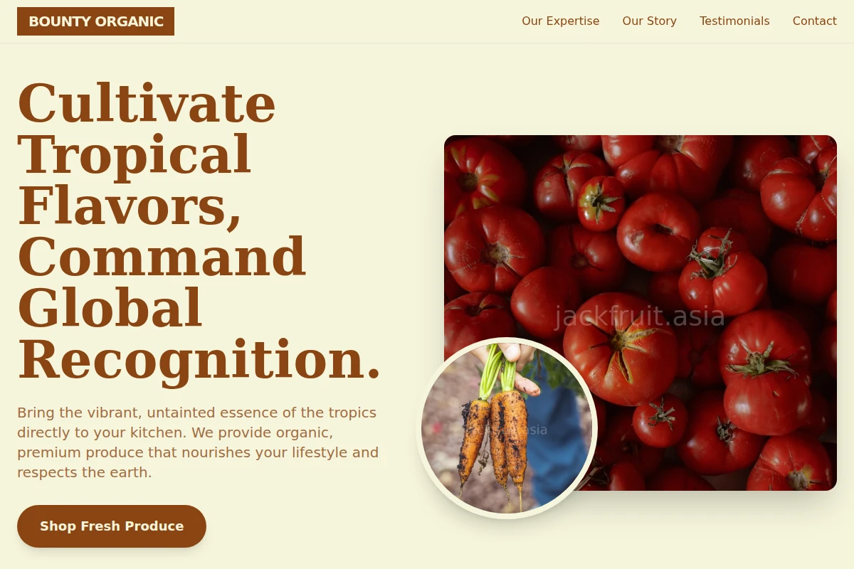 Bounty Organic Food